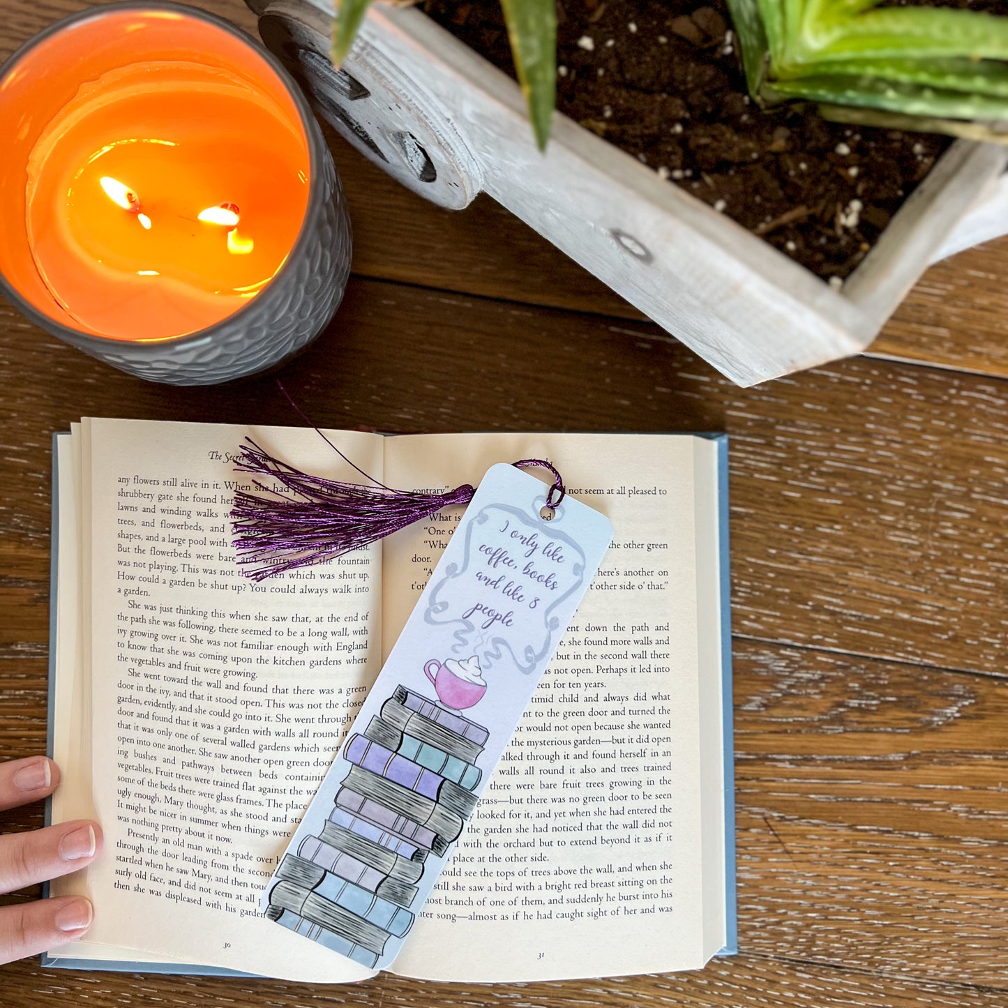 Coffee & Books Bookmark