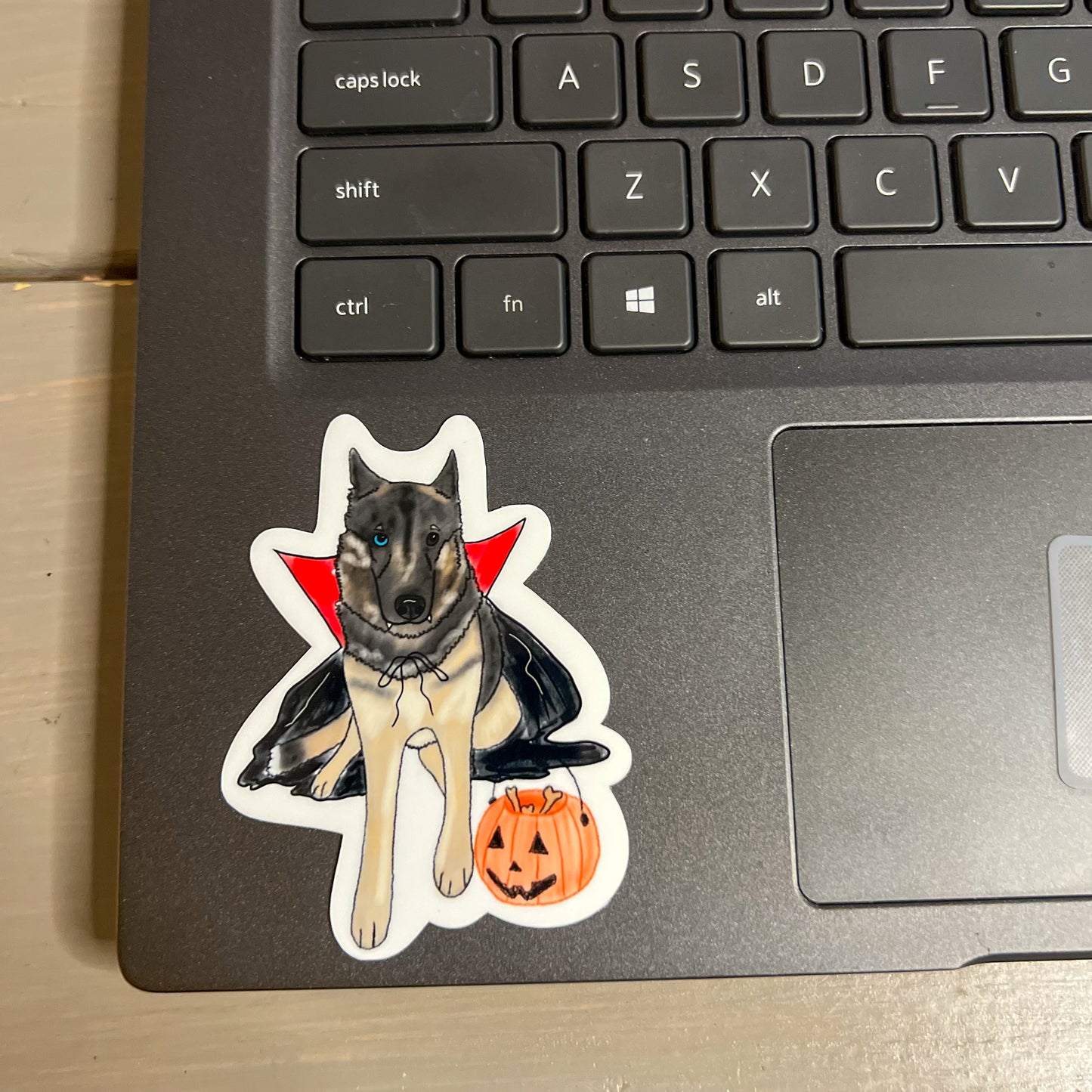 Vampire Eva Dog Sticker