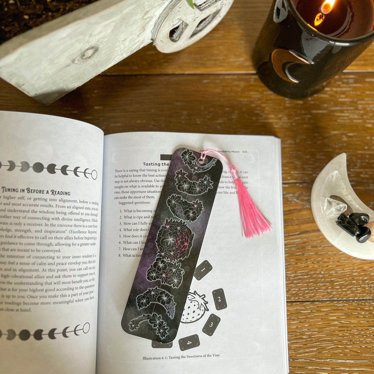 Dark Lunar Bookmark