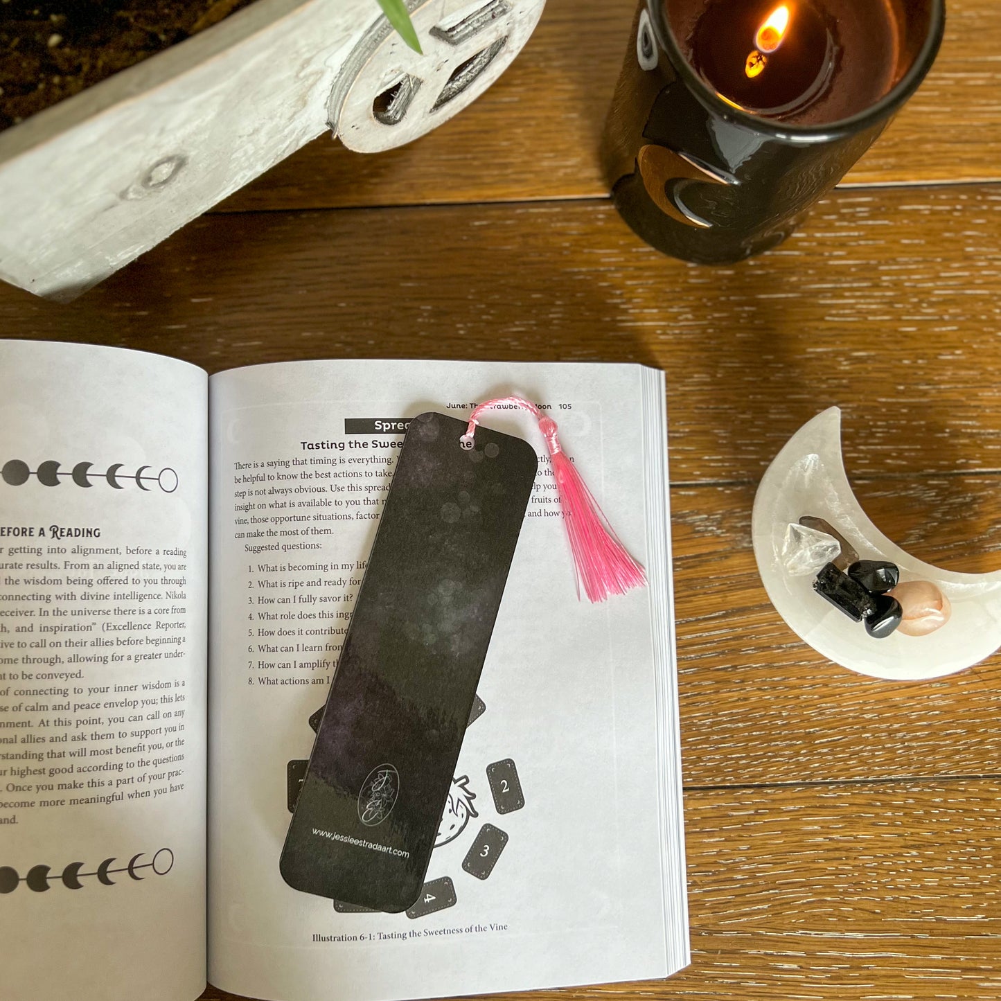 Dark Lunar Bookmark