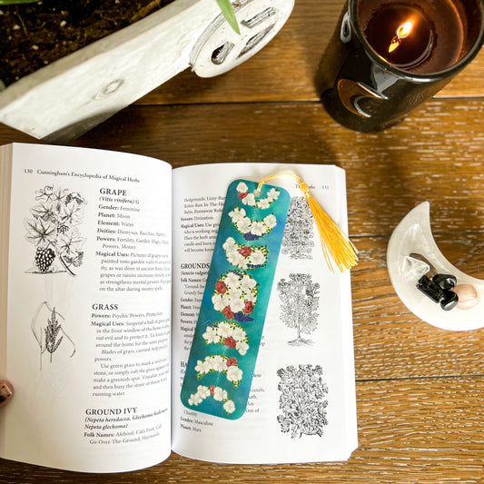 Flower Moon Bookmark