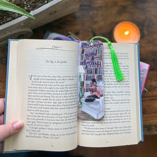 Just One More Chapter Bookmark