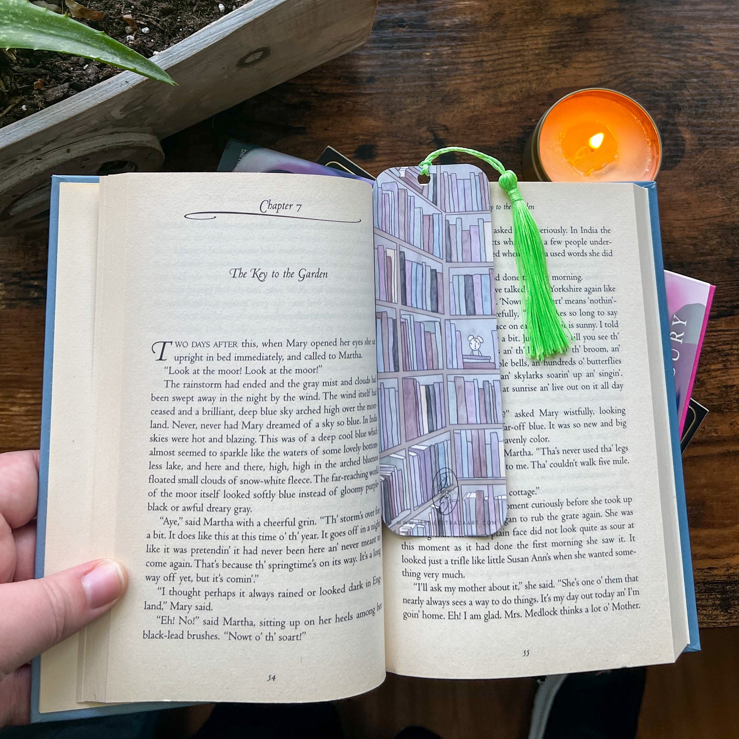 Just One More Chapter Bookmark