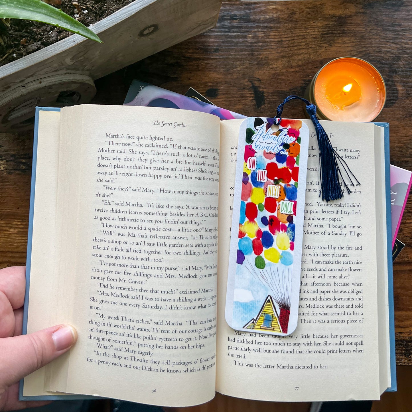 Adventure Awaits Bookmark