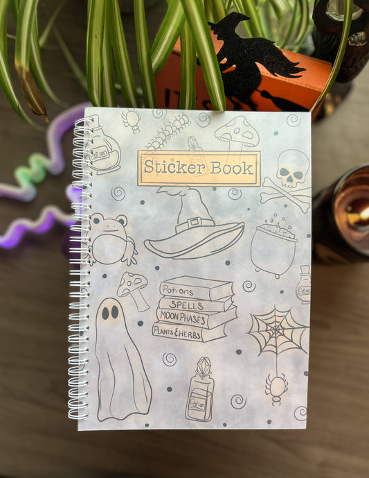 Spooky Time Reusable Sticker Book