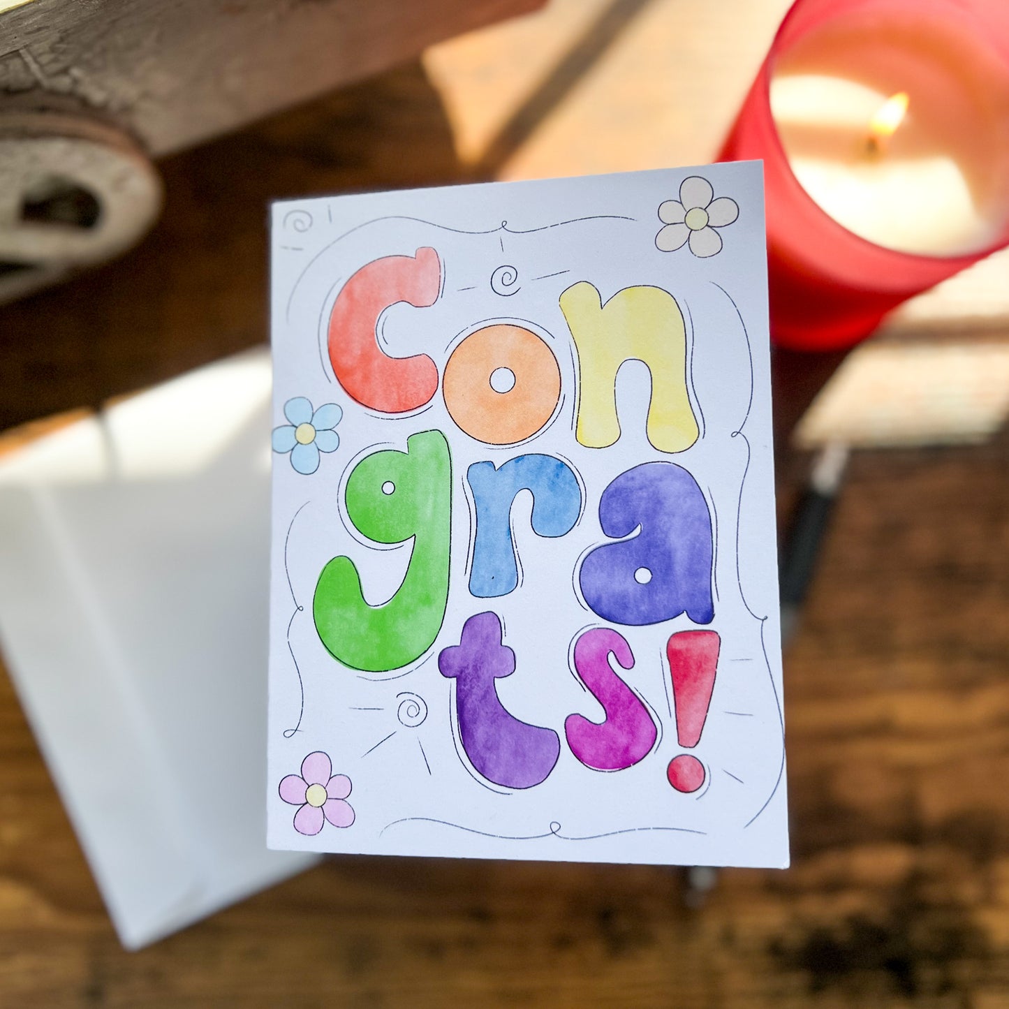 Congrats! Greeting Card