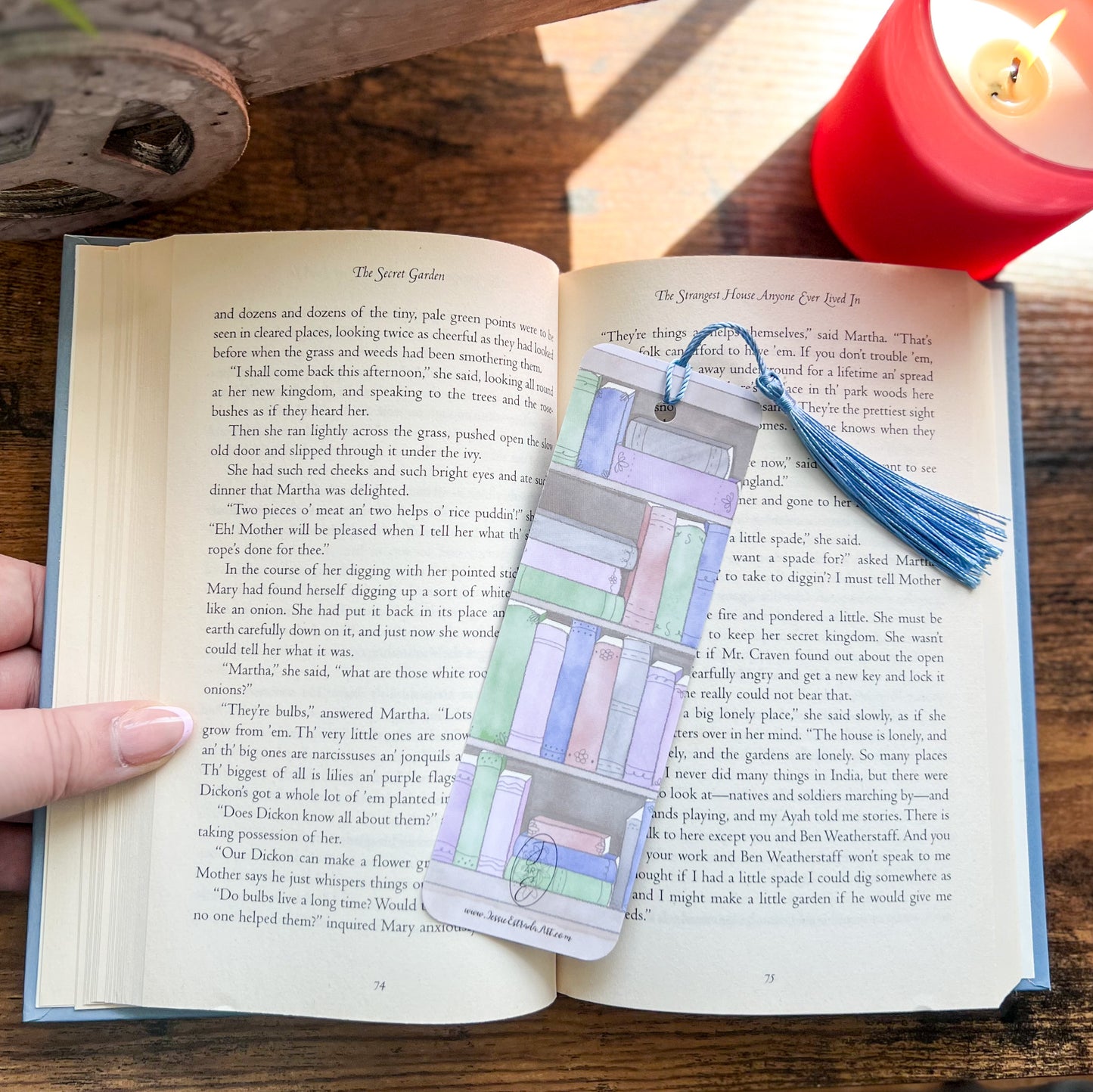 Not Enough Shelves Bookmark